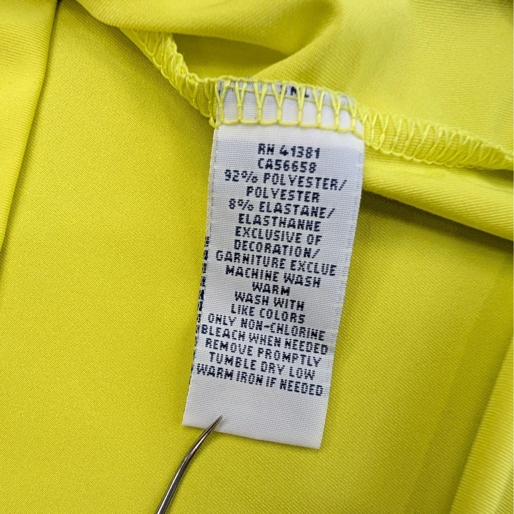 Polo Ralph Lauren Performance Polo XL Neon Yellow Golf Shirt